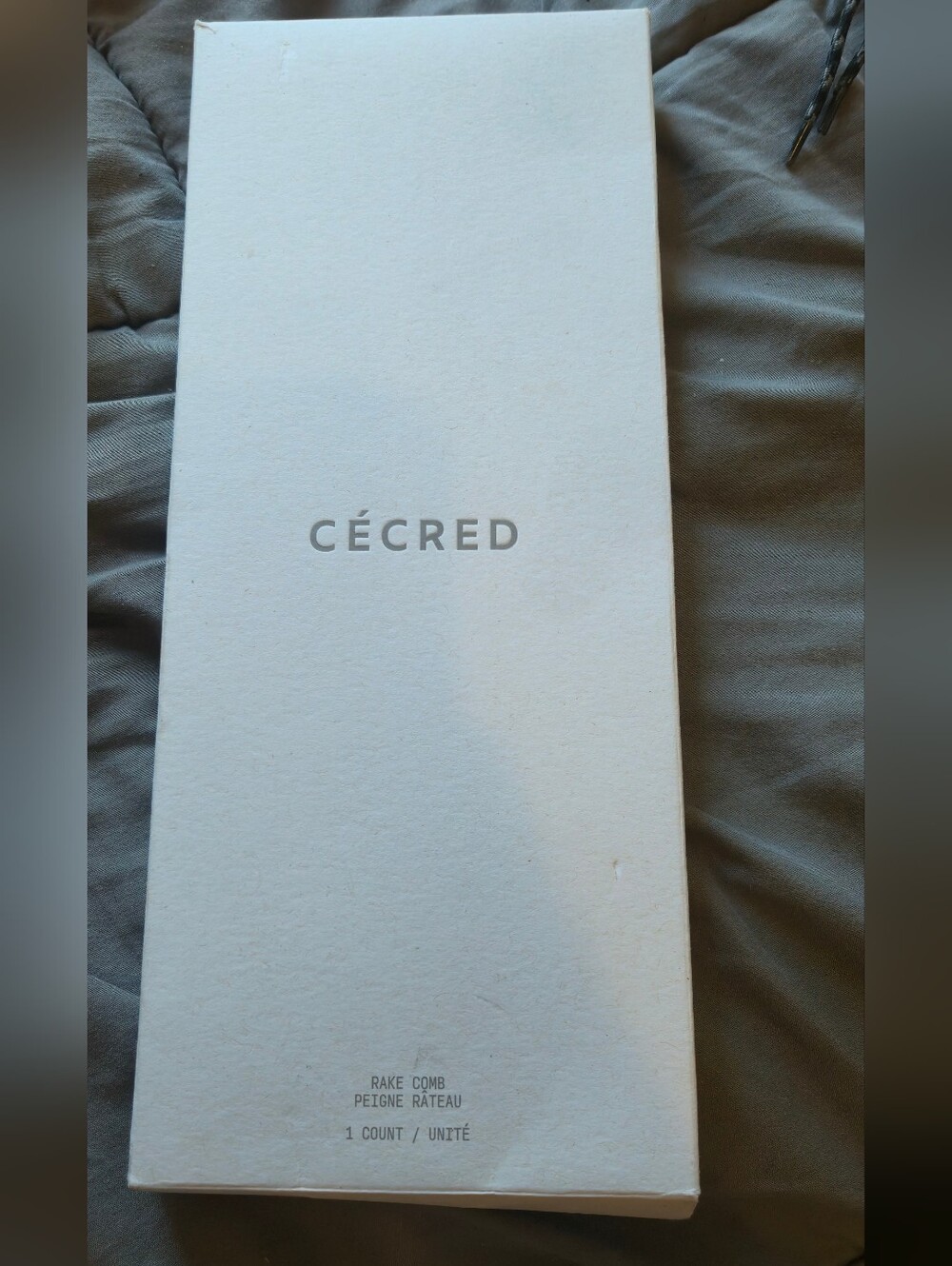 CÉCRED White Hair Rake Comb